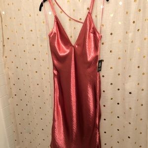 NWT Express party dress size 6 in copper pink